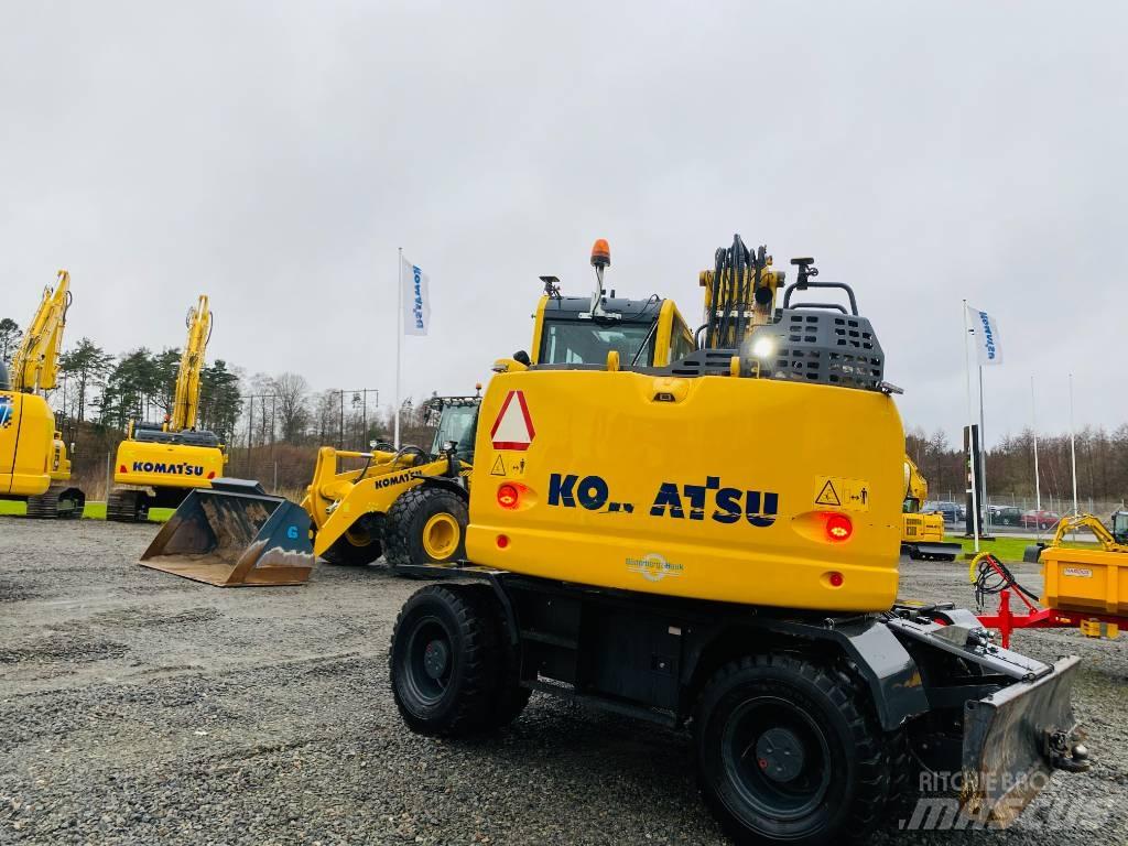 Komatsu PW148-11 Wheeled excavators