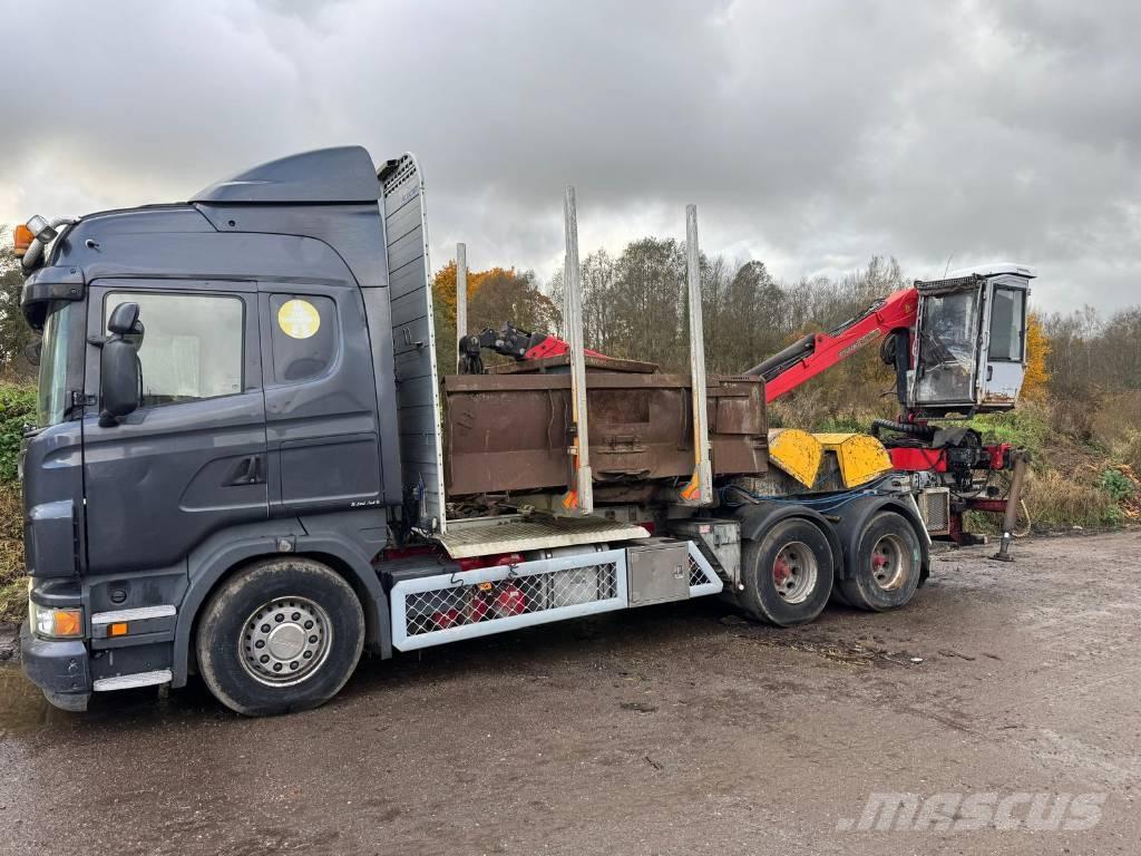 Scania R620 Timber trucks