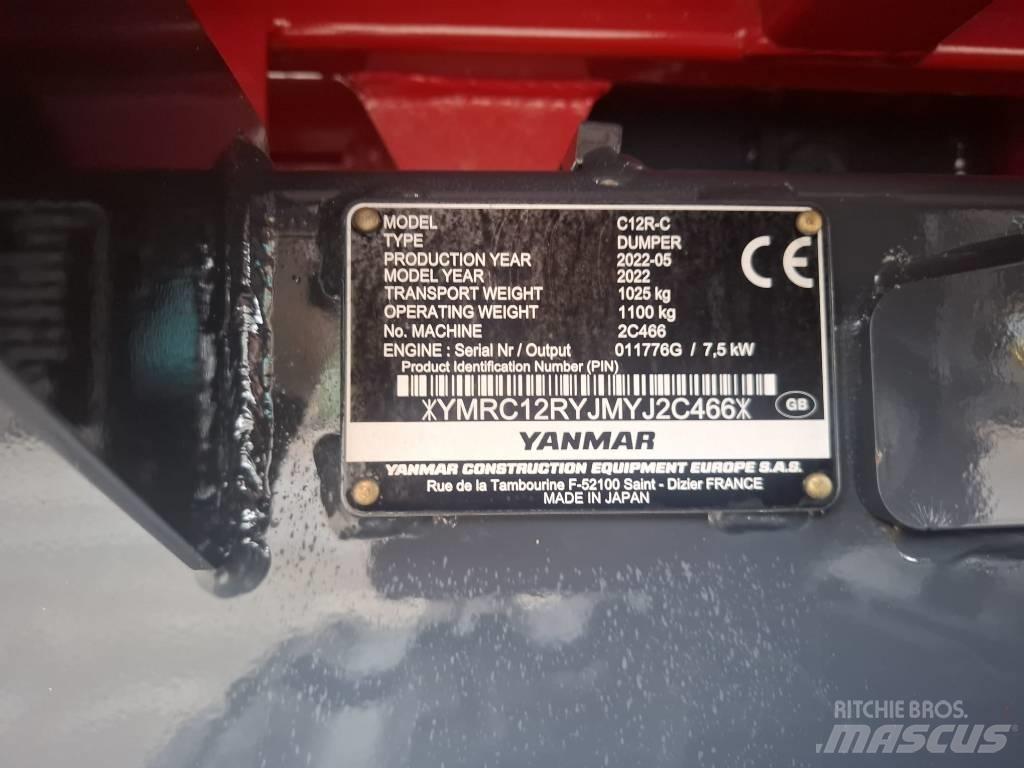 Yanmar C 12 R-C Site dumpers