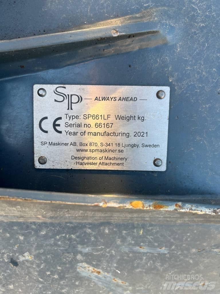 SP EL 661LF Harvester heads