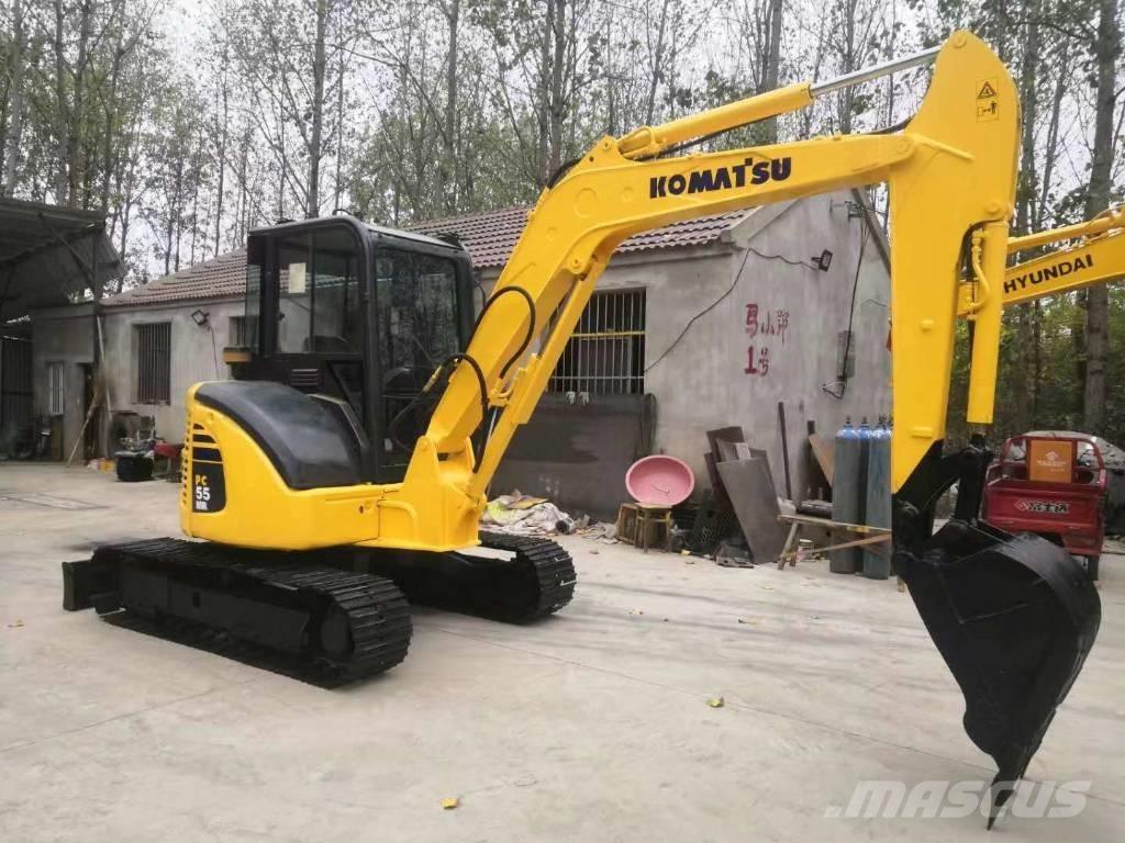 Komatsu pc55mr Crawler excavators