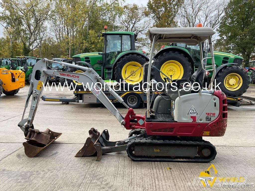Takeuchi TB 216 Mini excavators < 7t (Mini diggers)