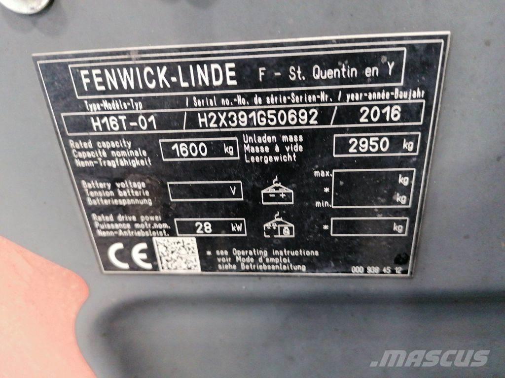 Linde H16T-01 LPG trucks