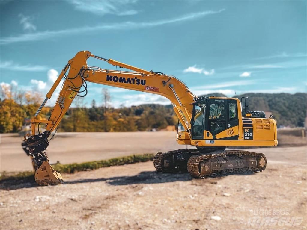 Komatsu PC 210 NLC Crawler excavators