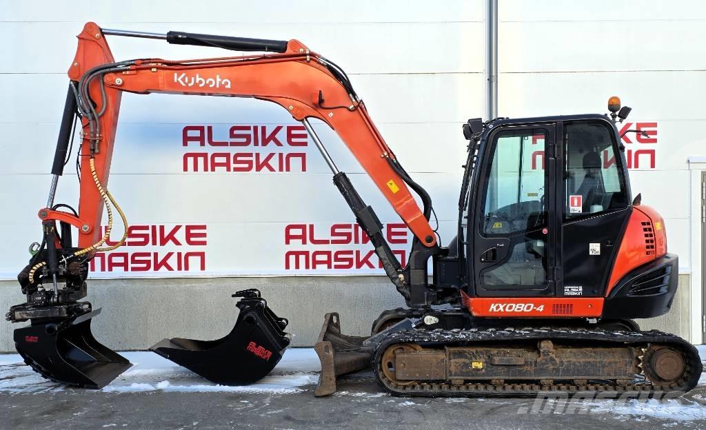 Kubota KX 080-4 Mini excavators  7t - 12t