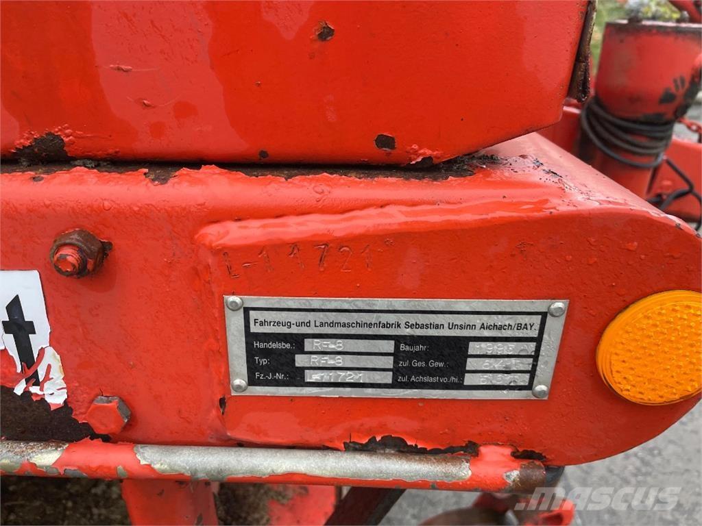 Unsinn RF-8 Hopper equipment, blowers and elevators