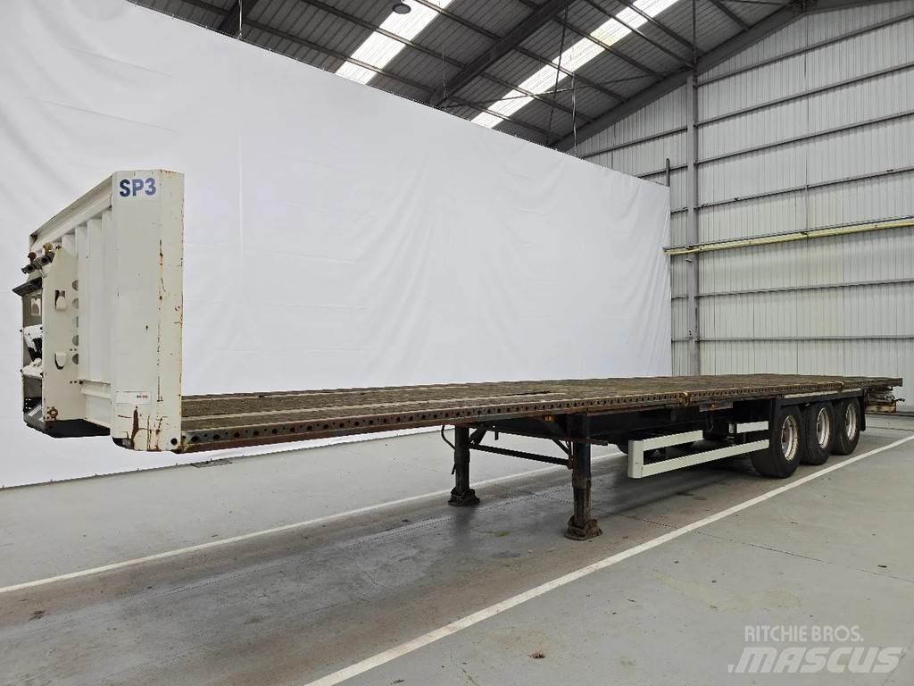 Krone SD 27 Flatbed/Dropside semi-trailers
