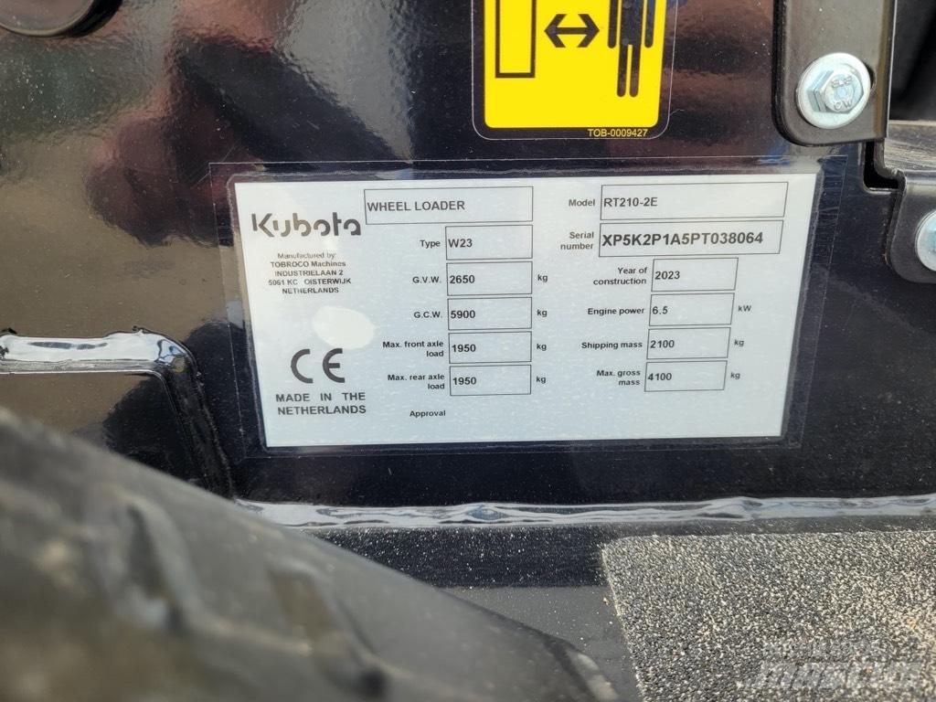 Kubota RT210-2E Wheel loaders