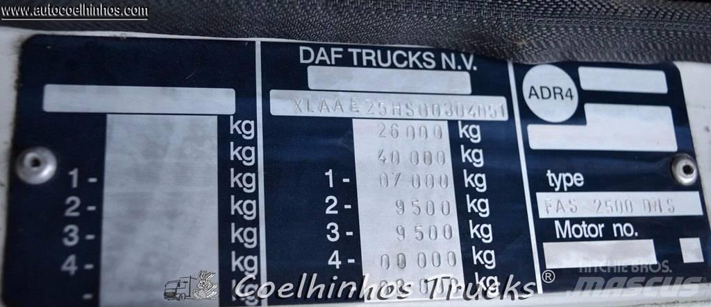 DAF 2500 Ti Curtain sider trucks