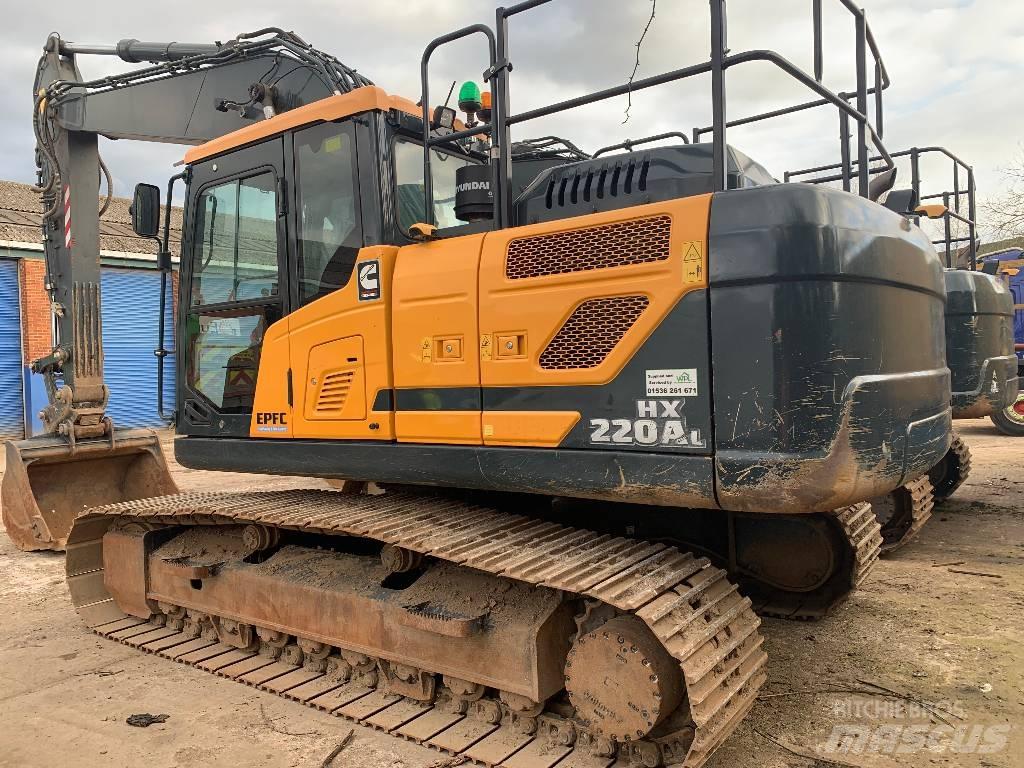 Hyundai HX220A L Crawler excavators