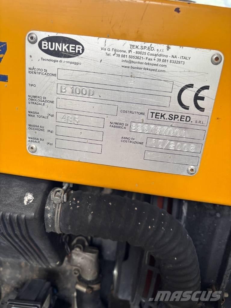  BUNKER B100D Concrete pumps