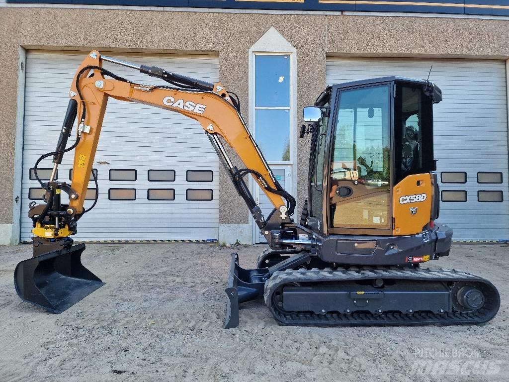 CASE CX 58 D Mini excavators < 7t (Mini diggers)