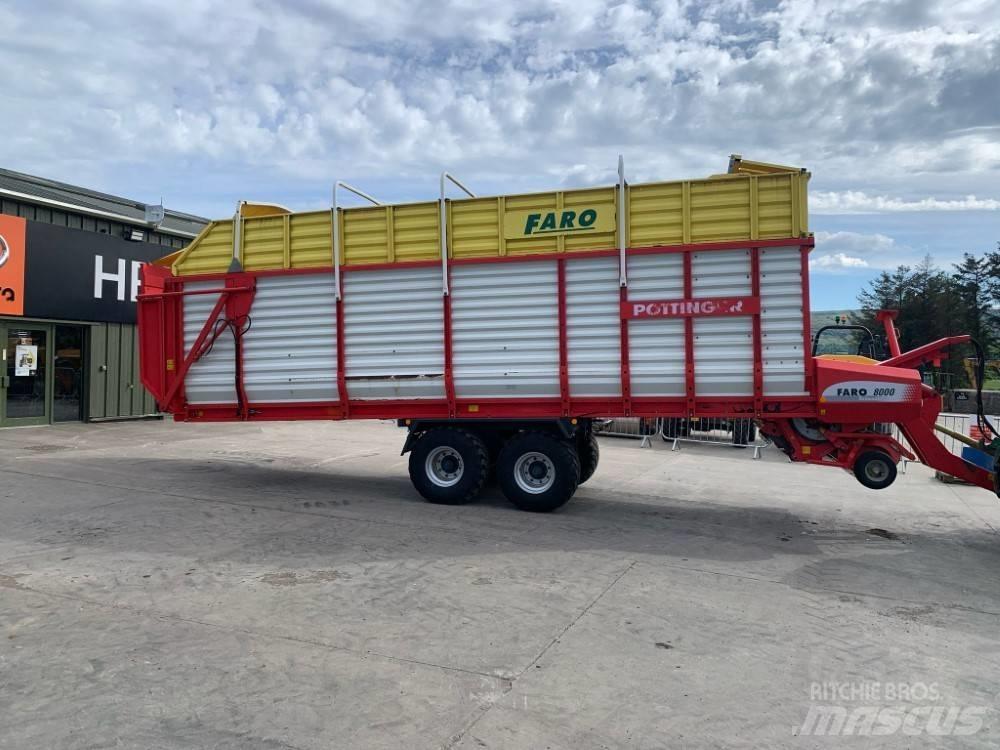 Pöttinger Faro 8000 Self-loading trailers
