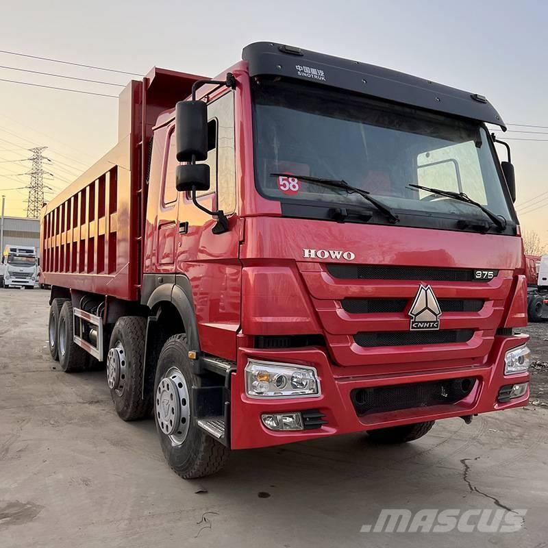 Howo 375 8x4 Tipper trucks
