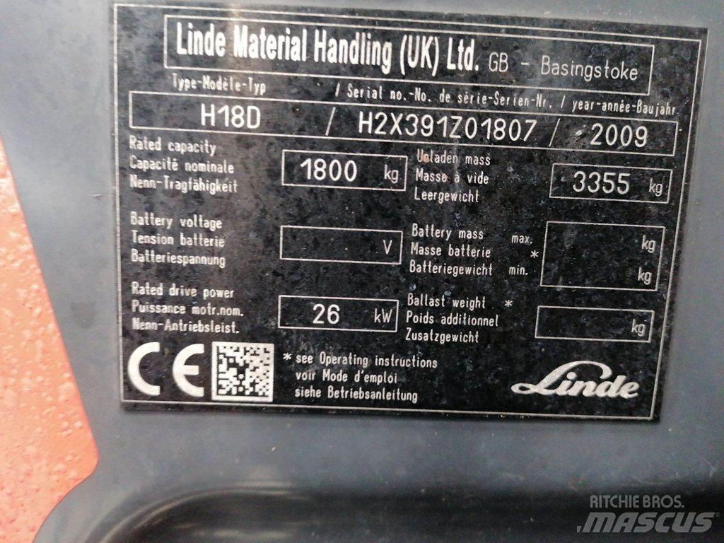 Linde H18D Diesel trucks