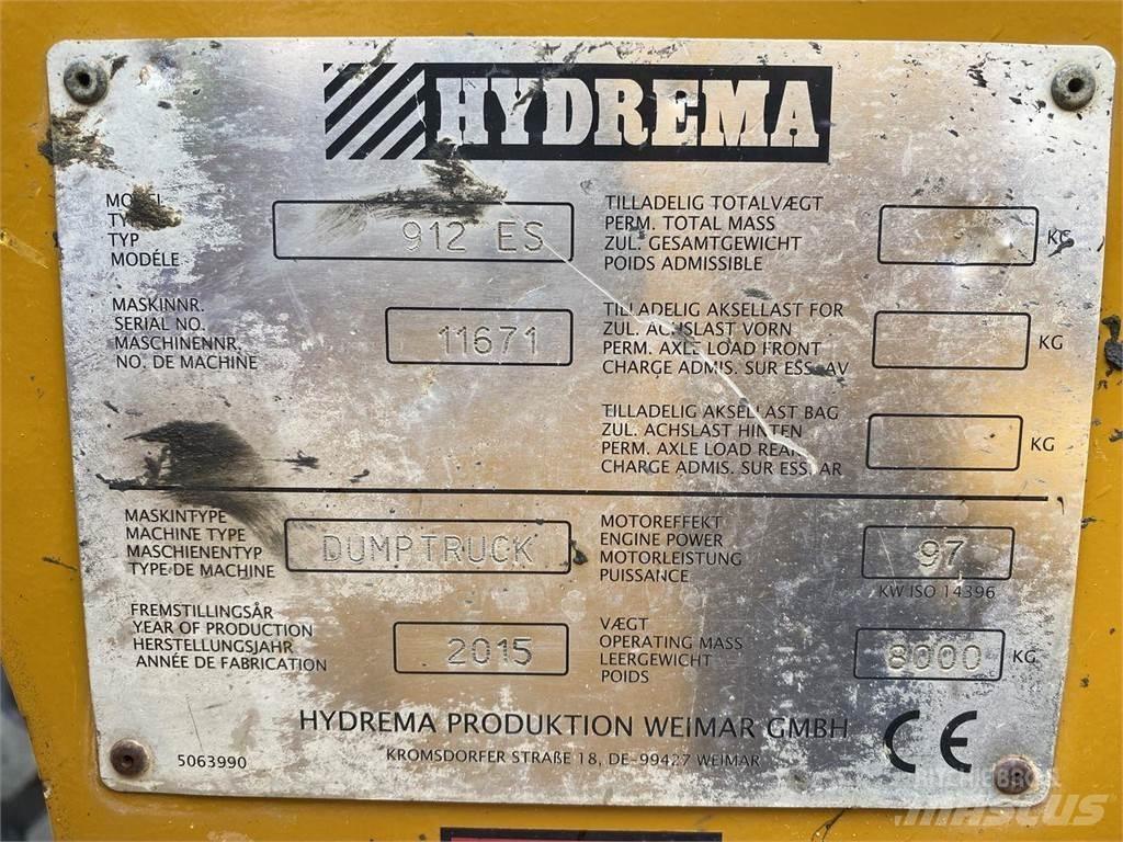 Hydrema 912ES Site dumpers