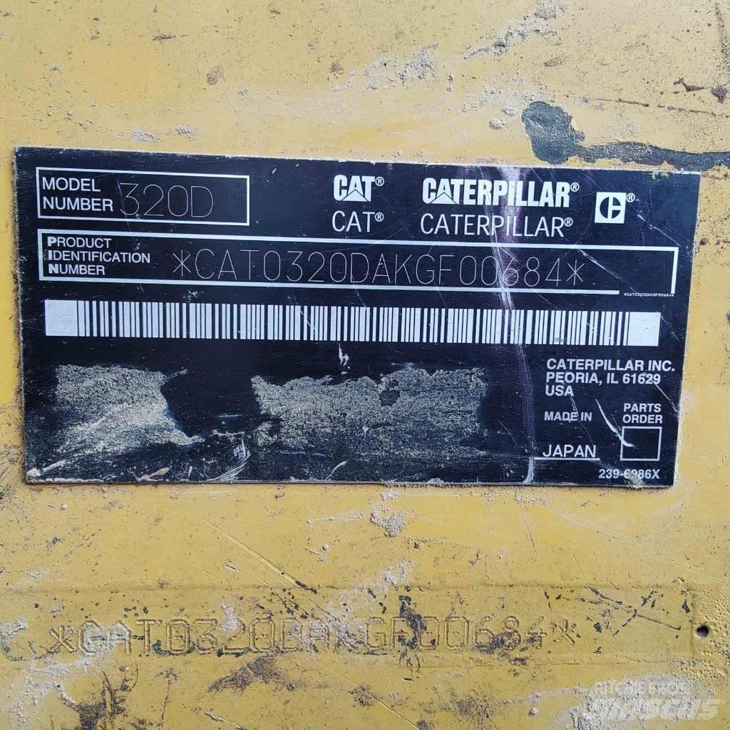 CAT 320 Crawler excavators