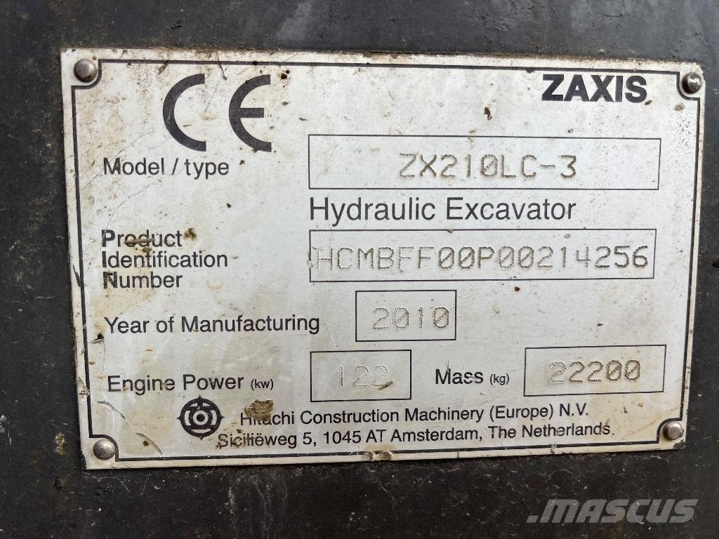 Hitachi ZX 210-3 Crawler excavators