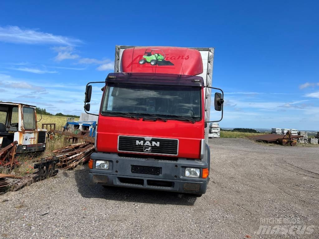 MAN 14.224 Flatbed / Dropside trucks