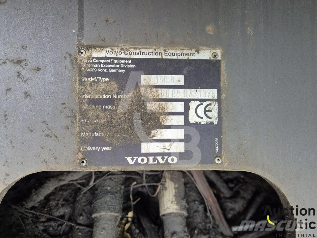 Volvo EW 160 B Wheeled excavators