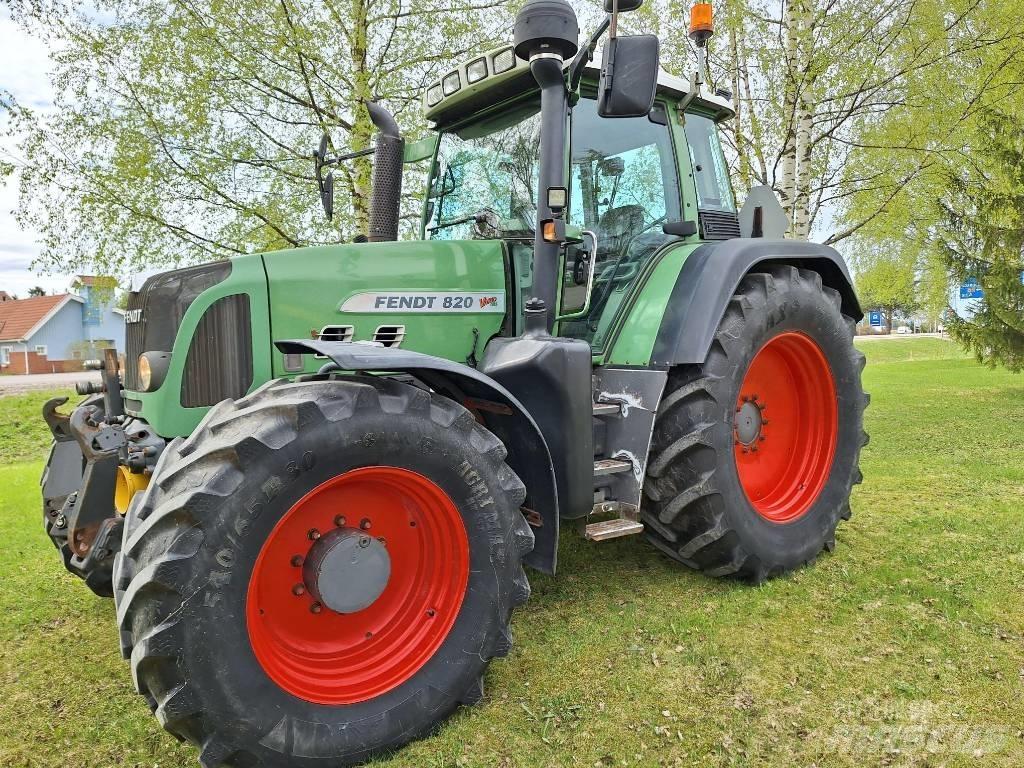 Fendt 820 Vario TMS Tractors