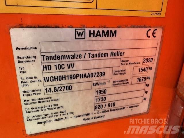 ''SÅLD'' Hamm HD 10 C Twin drum rollers