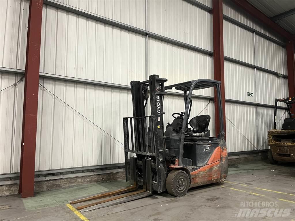 Toyota 8FBET15 Electric forklift trucks
