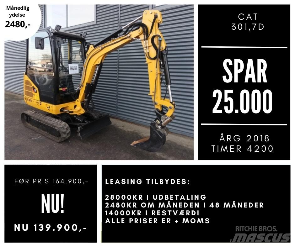 CAT 301,7d Mini excavators < 7t (Mini diggers)