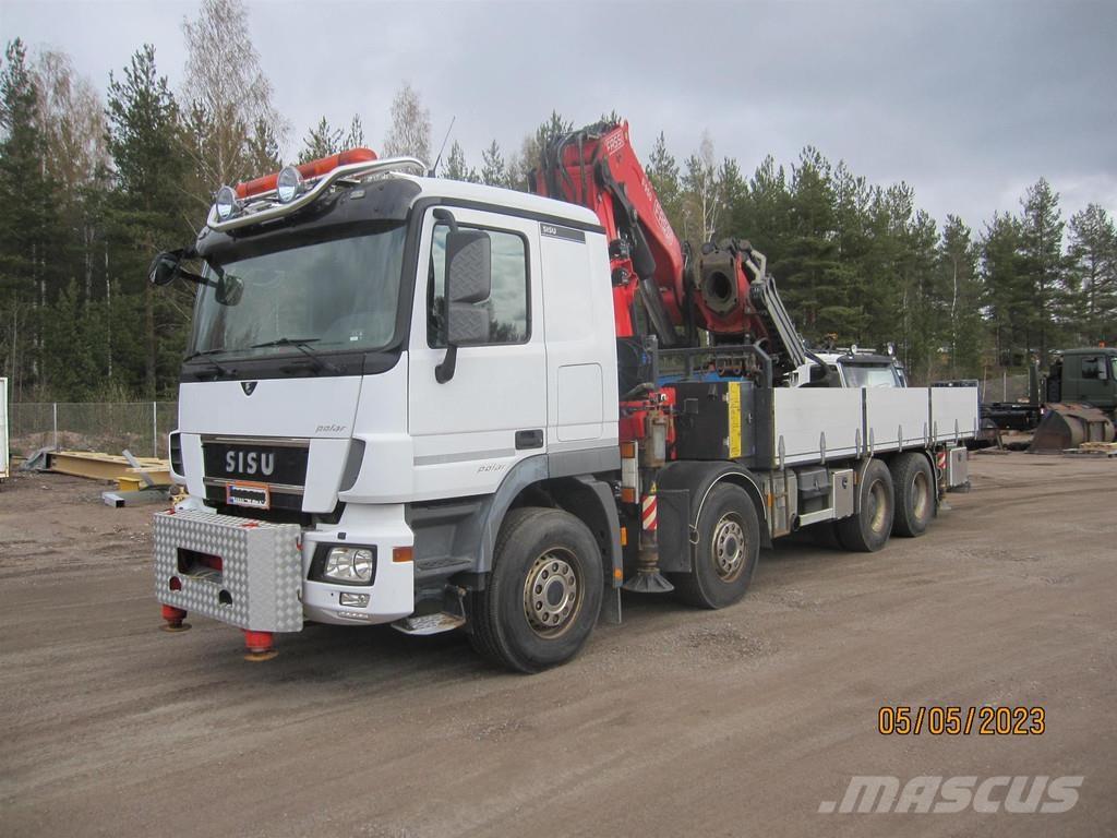 Sisu Polar Truck mounted cranes