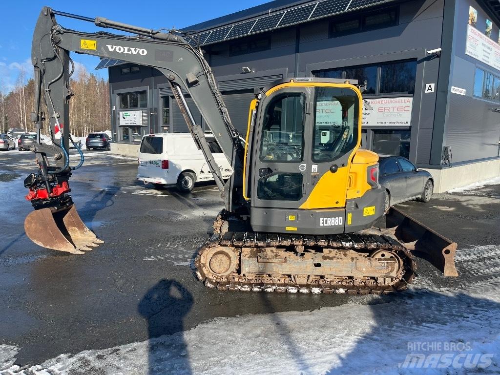 Volvo ECR 88 D Mini excavators  7t - 12t