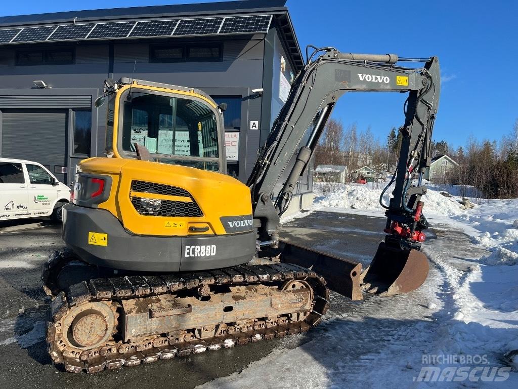 Volvo ECR 88 D Mini excavators  7t - 12t