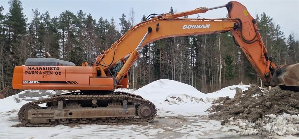 Doosan DX 480 LC Crawler excavators