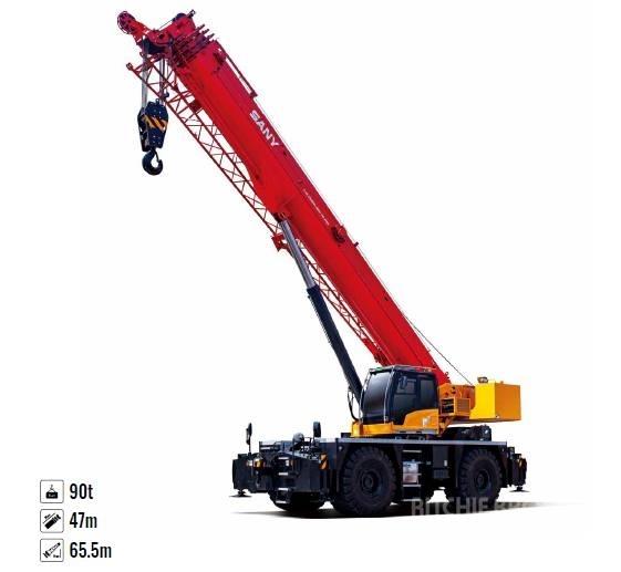 Sany SRE900 / 90 tons All terrain cranes