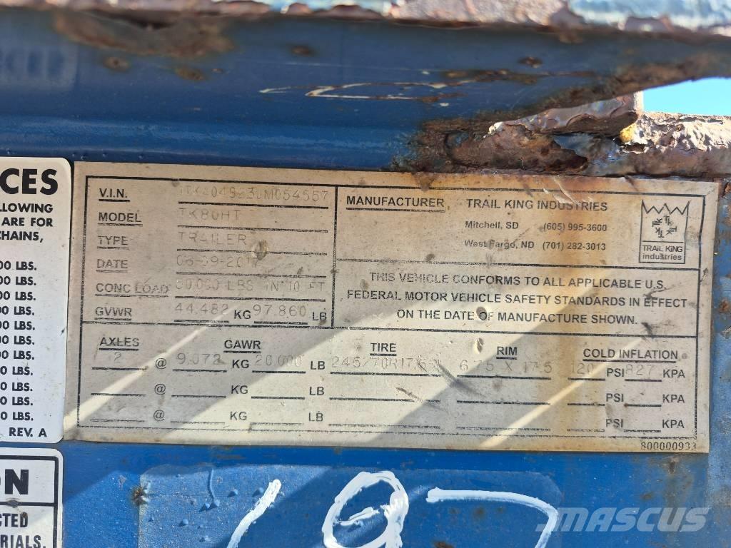 Trail King TK80HT Other trailers