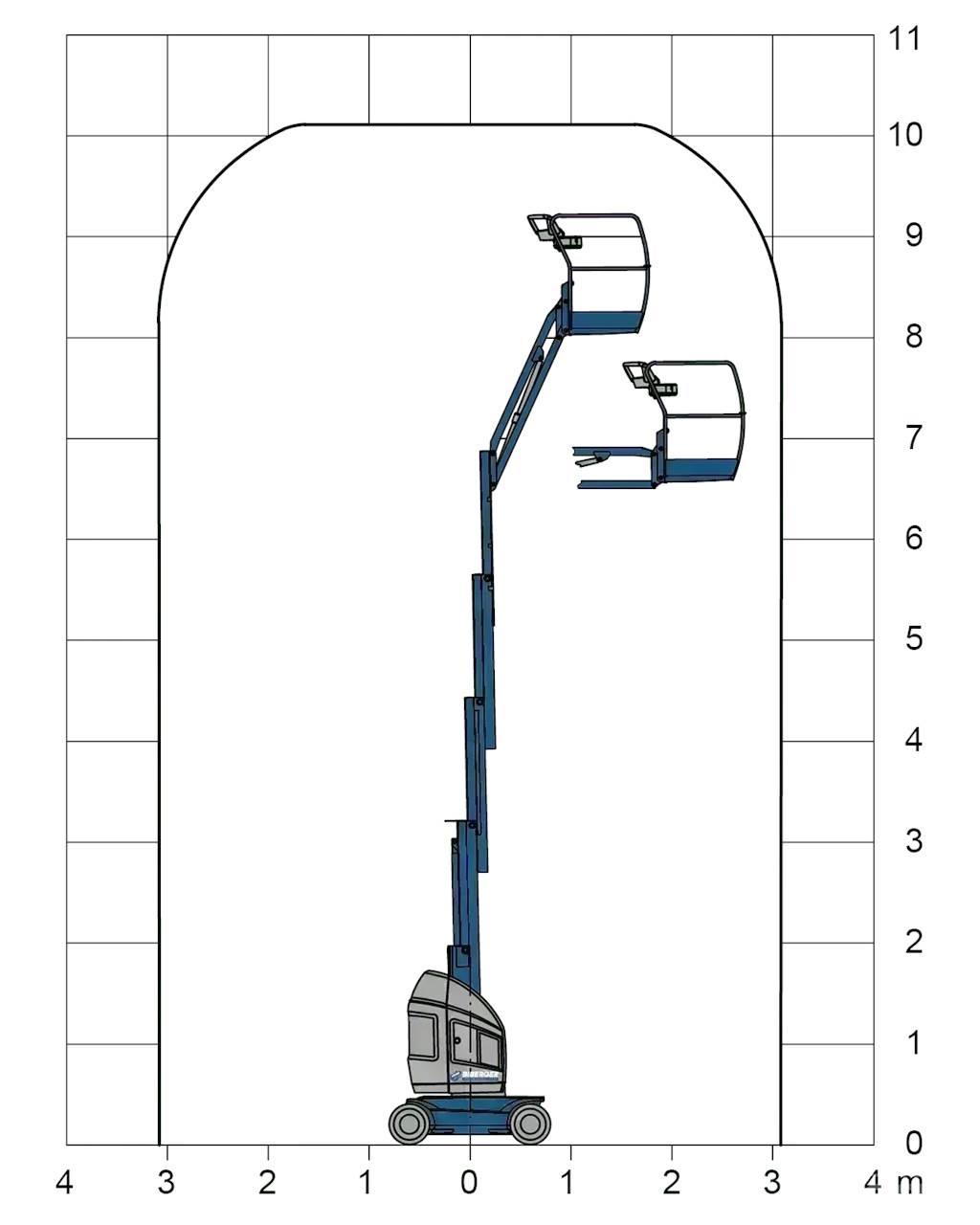 JLG Toucan 10E-L Articulated boom lifts