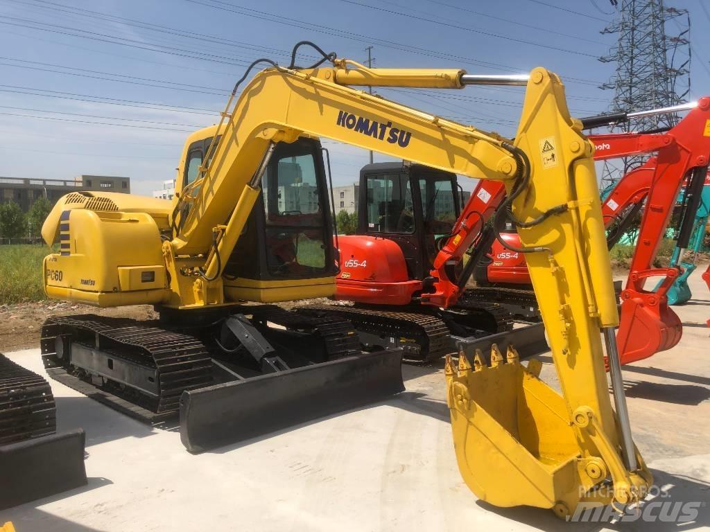 Komatsu PC 60 Crawler excavators