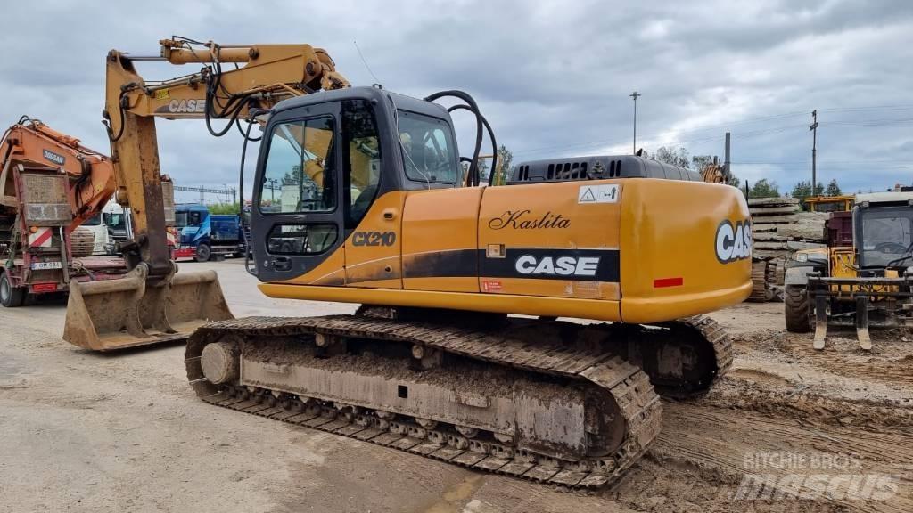 CASE CX 210 LC Crawler excavators