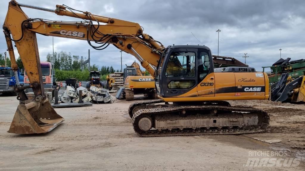 CASE CX 210 LC Crawler excavators