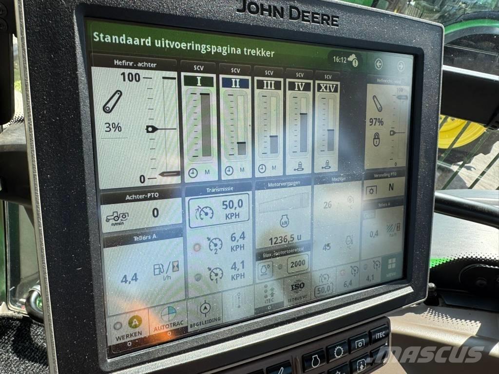 John Deere 6R 195 Tractors