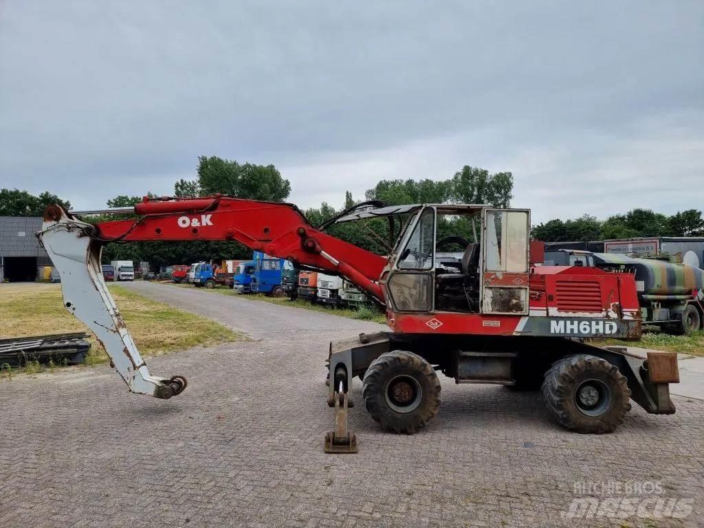 O&K MH6HD Wheeled excavators