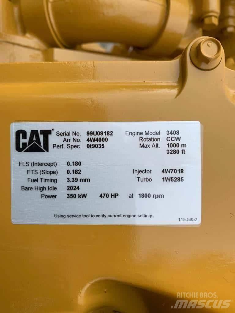 CAT 3408 DITA Marine engine units