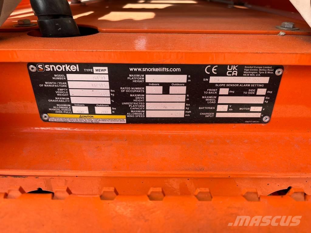 Snorkel S 3219 E Scissor lifts