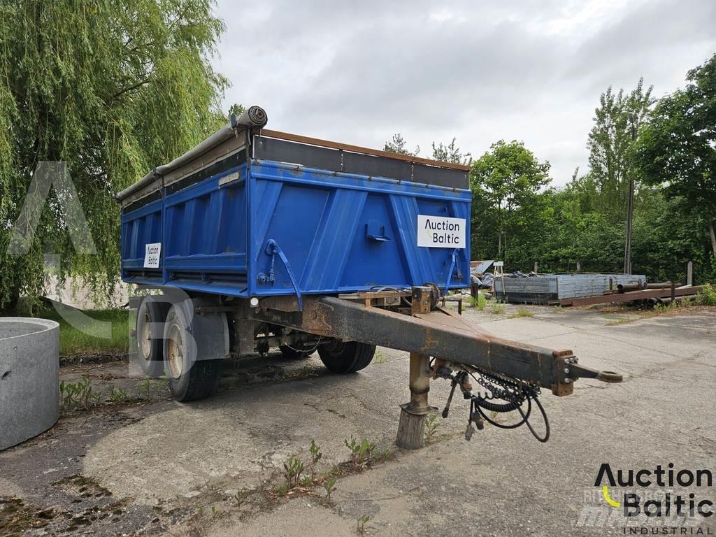 Meiller MZDA 18/2 Curtain sider semi-trailers