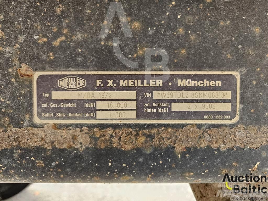 Meiller MZDA 18/2 Curtain sider semi-trailers