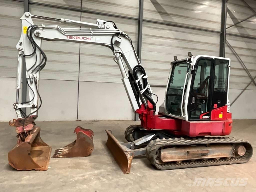 Takeuchi TB 280 FR Mini excavators  7t - 12t