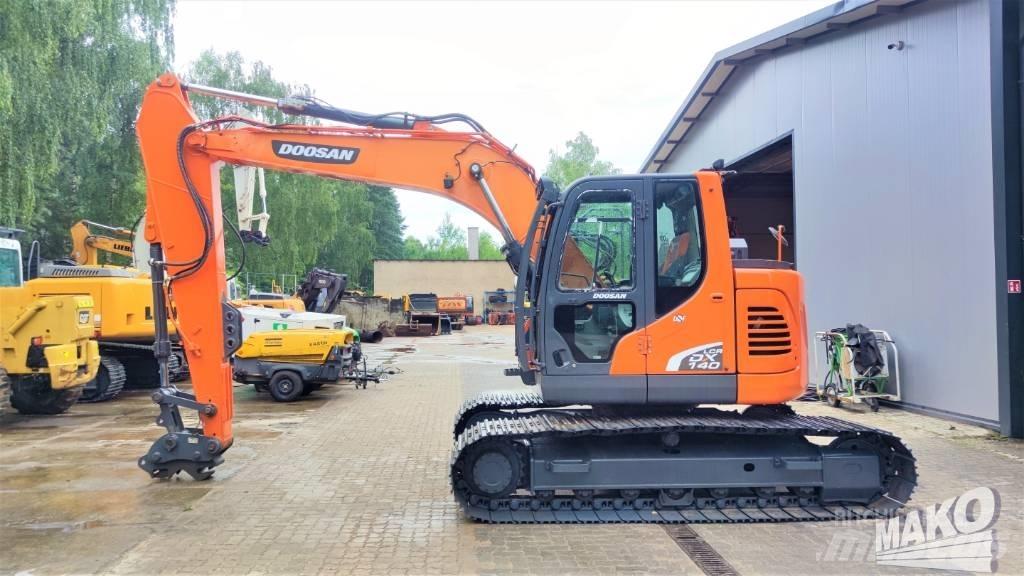 Doosan DX 140 LCR Crawler excavators