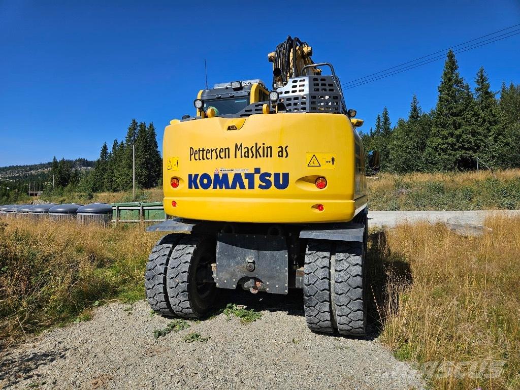 Komatsu PW 148-11 Wheeled excavators