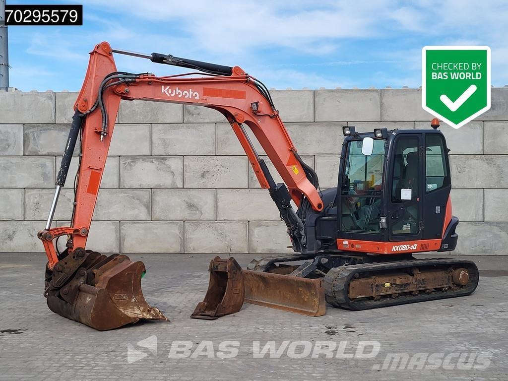 Kubota KX080-4a Mini excavators < 7t (Mini diggers)