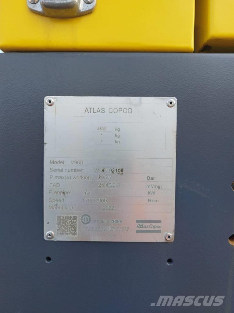 Atlas Copco V900 Compressors