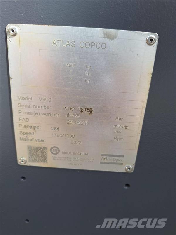 Atlas Copco V900 Compressors